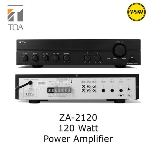 Jual Toa Za Za Power Amplifier Watt V Volt Amply