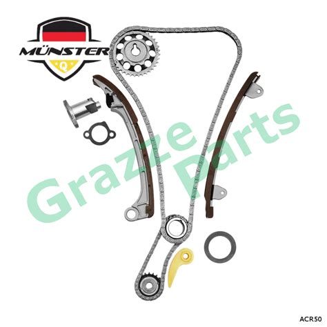 12pc Münster Timing Chain Kit Set for Toyota Estima ACR50 Camry ACV30