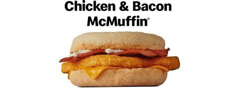 Chicken Bacon Mcmuffin Mcdonald S Australia