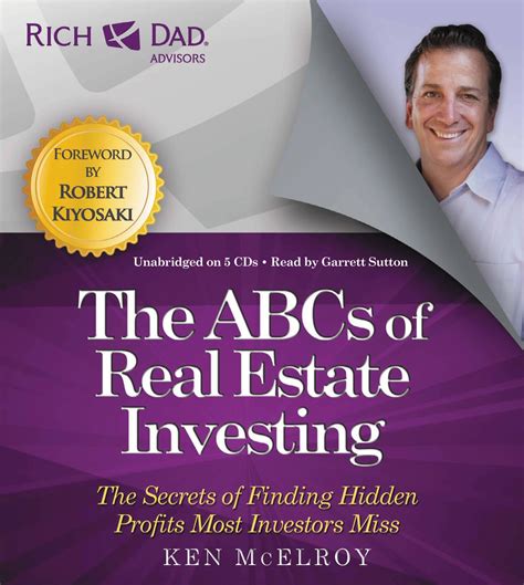 Rich Dad Advisors Abcs Of Real Estate Investing By Ken Mcelroy