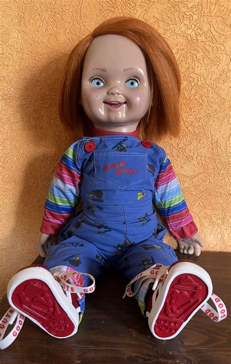 Chucky Muñeco Bueno De Silicona Tamaño Natural Novia De Chucky Buen