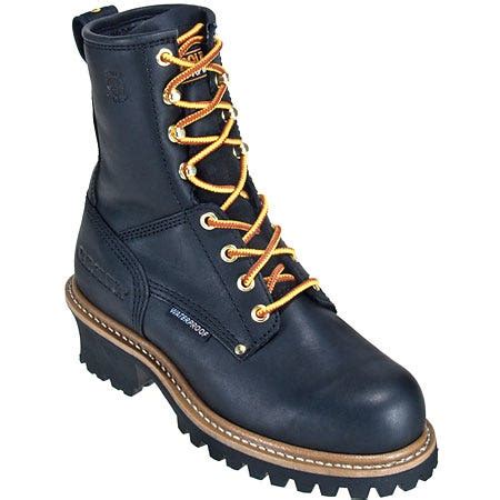 Carolina Boots: Women's Waterproof Black Logger CA420