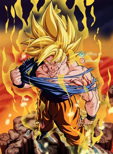 Bk95 Art Commissions Open On Twitter Anime Dragon Ball Goku