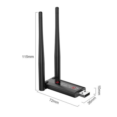 1200M USB Netzwerkkarte RTL8812 Dual Band 2 4G 5G AC1200 WLAN LAN