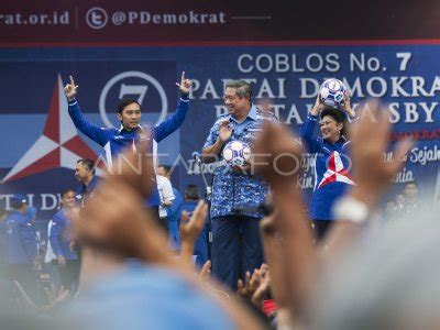 KAMPANYE TERBUKA PARTAI DEMOKRAT ANTARA Foto