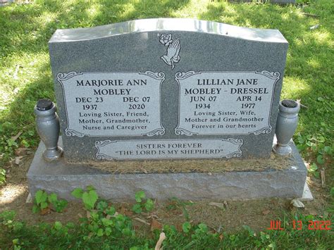 Marjorie Ann Mobley M Morial Find A Grave