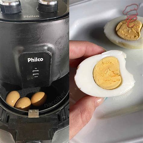 Ovo Cozido Na Airfryer NaColher