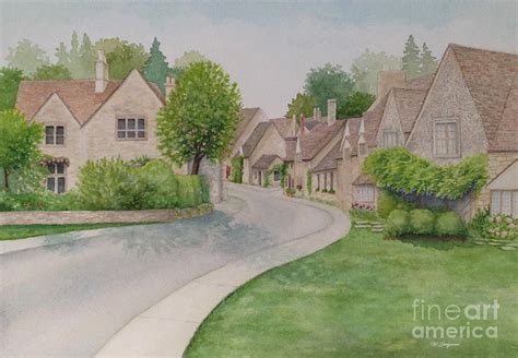 Cotswold England Painting By Wendy Jorgensen