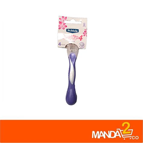 Máquina de afeitar SCHICK Quatro Titanium Woman x 1 un MANDA2