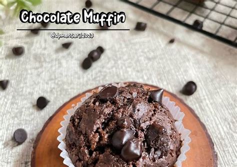 Resep Chocolate Muffin No Mixer Oleh Dpmentari Cookpad