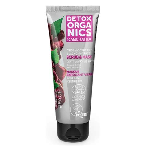 Natura Siberica Detox Organics Kam-Chat-Ka 2-σε-1 Scrub και Μάσκα ...