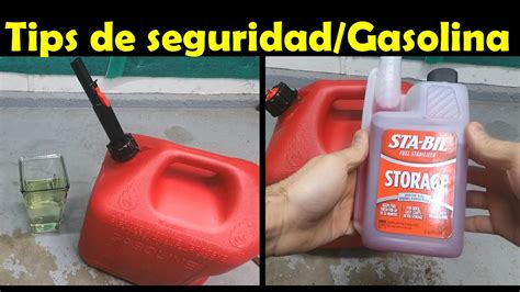 Como Evitar Que Se Haga Vieja La Gasolina Y Otros Tips Para Almacenar Gasolina Youtube