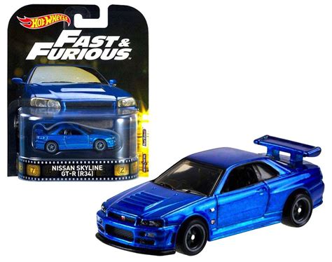 Hot Wheels Retro Fast Furious Nissan Skyline Gt R Gtr Gt R Hot Sex