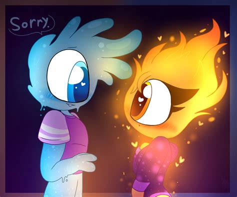 Ember And Wade Elemental By Cyrilwolff On Deviantart