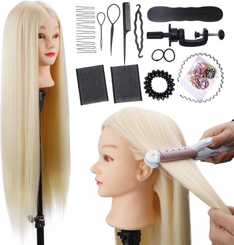 hairdressing doll heads aluoha  cosmetology mannequin head