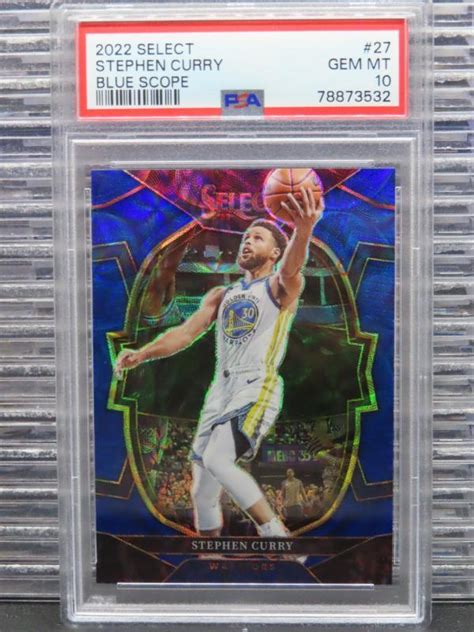 Stephen Curry Select Concourse Blue Scope Price Guide