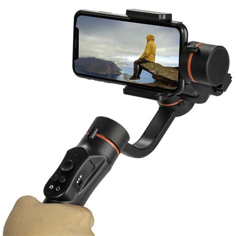 China Factory Gimbal Crane Smartphone Gimbal 3 Axis Go PRO Smartphone ...