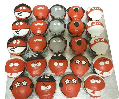 Red Nose Day Cupcakes CB-CC007 – Cake Boutique