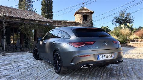 Mercedes Cla Shooting Brake 2020 Sur La Route Du Talent