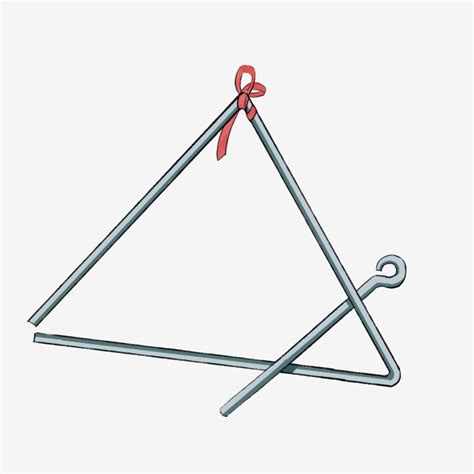 Triangle Instrument Cartoon