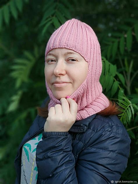 Балаклава вязаная женская в интернет-магазине Ярмарка Мастеров по цене ...