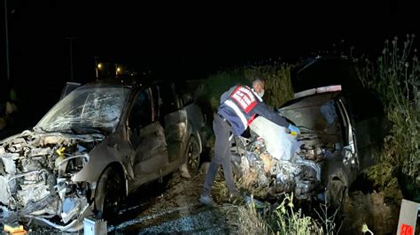 Tekirdağ da hatalı sollama 3 ölü 5 yaralı