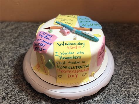 Administrative Professionals Day Cake Administrative Professional Day