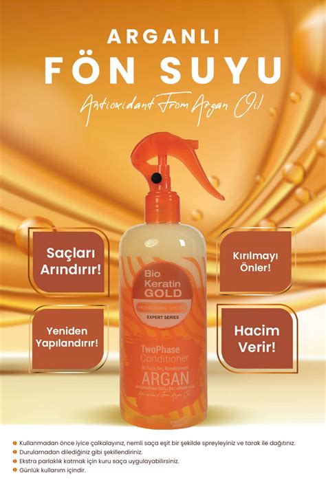 Bio Keratin Gold Arganlı Çift Fazlı Fön Suyu 400 Ml Fiyatı Yorumları