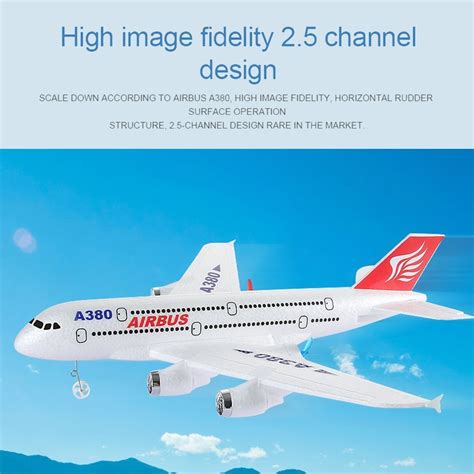 Airbus A G Channel Epp Foam Remote Control Airplane Plane Toy