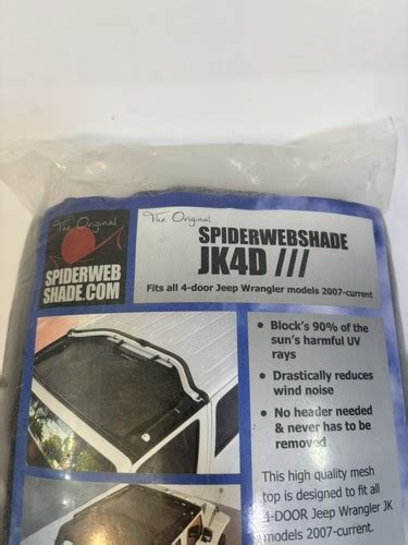 Spiderwebshade Jk D Mesh Bikini Shade Top Black Jeep Present Sw Jk D Usa Ebay