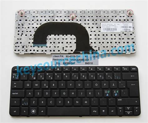 Hp Pavilion Dm Nordic Keyboard Dh Sg A Nr Hp