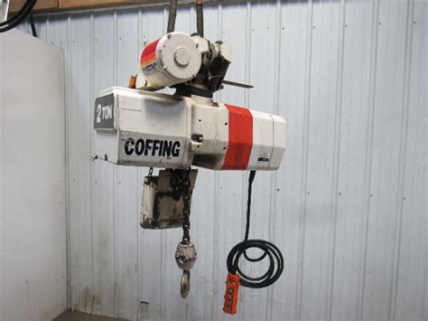 Coffing Ec Ton Electric Chain Hoist Lift Fpm Fpm Power