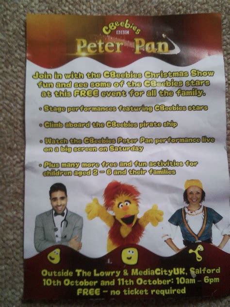 Cbeebies Peter Pan Cast