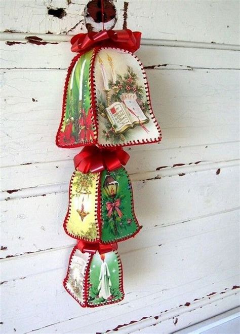 Crafts To Make With Old Greeting Cards Christmas Card Crafts