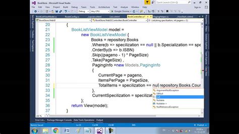 Asp Net Mvc Course Bookstore Real Application Refining The