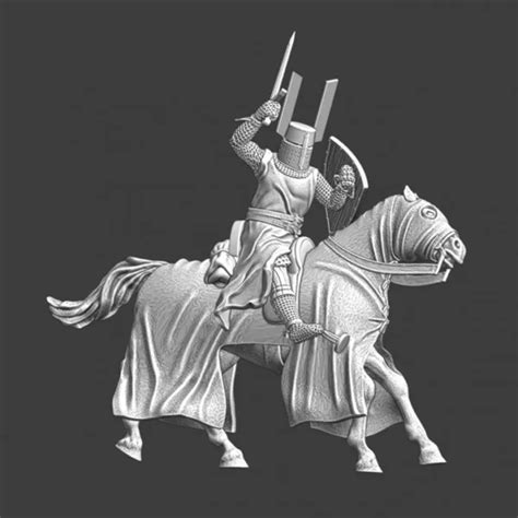 Medieval Mounted Livonian Knight Ncm • Speira Miniatures