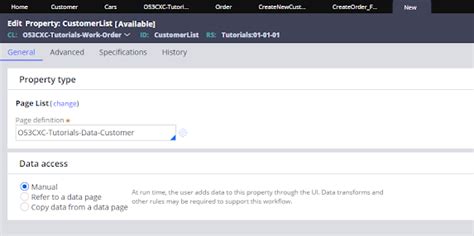 How To Save A Page List Into Data Type Pega Tutorials
