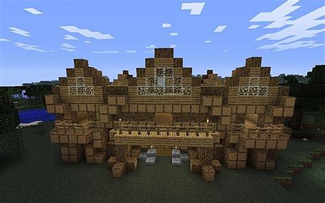 2 Story Log Cabin Mvp Project 2 Minecraft Map