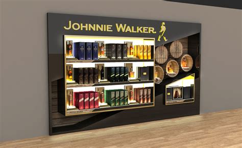 Johnnie Walker Duty Free Stand Johnnie Walker Johnnie Walker Black