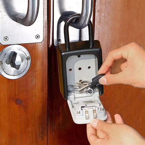 Nieuw Digit Combinatie Lock Key Safe Opbergdoos Grandado