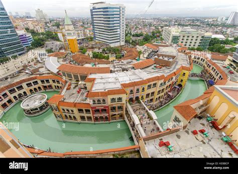 Oct 8, 2017 Panorama view of Venice Piazza Grand Canal Mall from Venice Luxury Residences ...