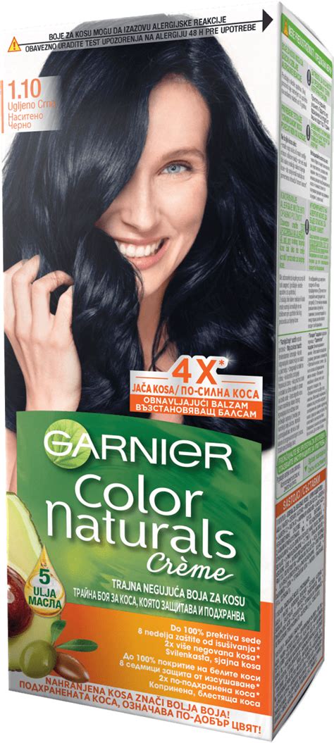 Garnier Color Naturals Boja Za Kosu Br Ugljeno Crna Kom Uvek