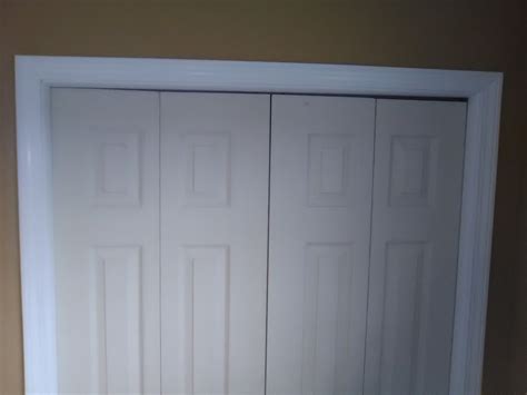 Bifold closet door gap? | DIY Home Improvement Forum