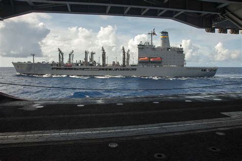 Military Sealift Command USNS Fleet Replenishment Oiler NARA DVIDS