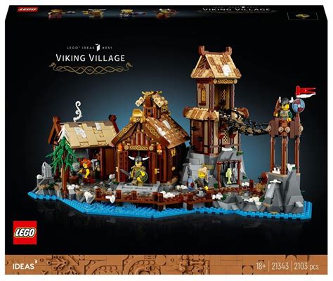 LEGO Ideas 21343 Viking Village Set To Release On October 1 2023