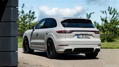 2021 Porsche Cayenne GTS Color Crayon Rear Three Quarter Caricos