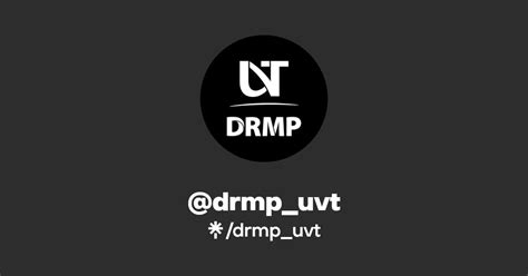 Drmp Uvt Twitter Instagram Facebook Linktree