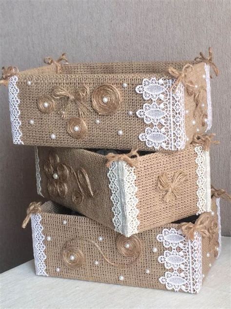 Caixa De Papelão Artesanal - Artesanato De Caixa De Papelao