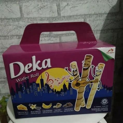 Jual Paket Gift Box Deka Wafer Roll Shopee Indonesia