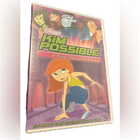 Disney Media Kim Possible The Villain Files Dvd 204 Poshmark